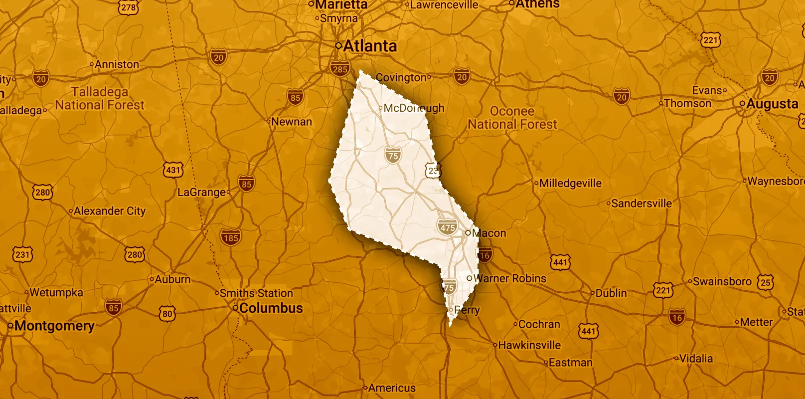 map full width